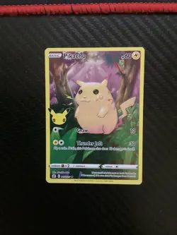Pokemon TCG Pikachu 005/025 Holo 25th Anniversary Celebrations NM - Image 1