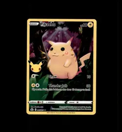 Pikachu 005/025 Holo Rare Celebrations Pokemon Near Mint - Image 1