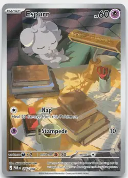 Espurr 095/088 Holo Illustration Rare Perfect Order Pokemon Near Mint - Image 1