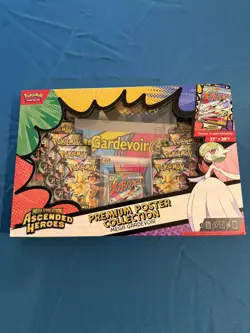 Pokemon Ascended Heroes Gardevoir Premium Poster Collection | New & Sealed - Image 1
