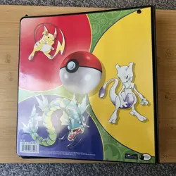 Vintage Pokemon Ringed Binder Snorlax 1999 damaged - Image 2