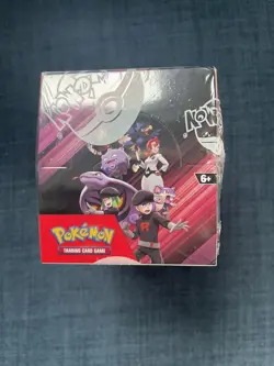 Pokemon Destined Rivals Half Booster Box 18-pack new sealed. Creases on corner. - Image 3