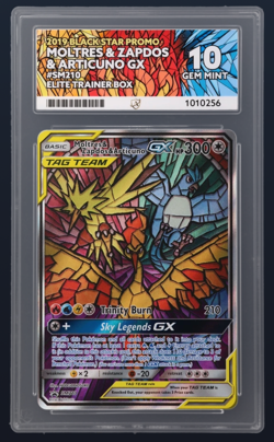 ACE 10 Moltres & Zapdos & Articuno GX Promo SM210 Pokemon Card PERFECT SUBS - Image 1