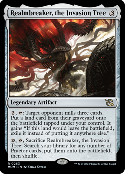 Realmbreaker, the Invasion Tree March of the Machine NM CARD ABUGames - Image 1