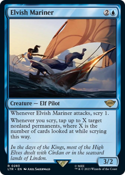 Elvish Mariner LOTR: Tales of Middle-earth NM CARD ABUGames - Image 1