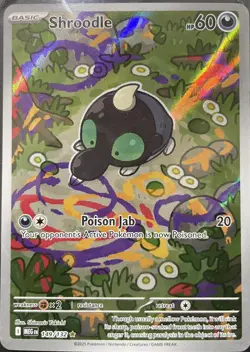 Shroodle 149/132 ME01: Mega Evolution - Pokemon Card - NM - Image 1