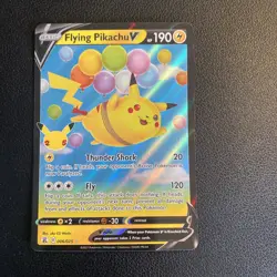 Pokemon TCG - Flying Pikachu V 006/025 - Celebrations - Image 1