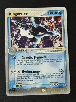 Kingdra ex 92/97 Dragon Holo Ultra Rare Pokemon TCG Nintendo vintage LP - Image 1