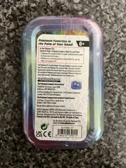 Pokemon TCG Scarlet & Violet Prismatic Evolutions Mini Tin (Leafeon) Sealed - Image 3