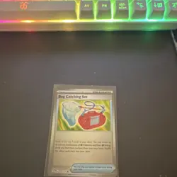 Pokemon Bug Catching Set 102/131 Prismatic Evolutions Uncommon Holo - Image 1