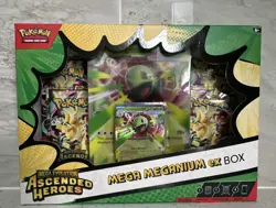 Pokemon Mega Meganium ex Box Mega Evolution Ascended Heroes - Image 1