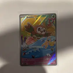 First Partner Illustration Collection Pokemon Litten Popplio and Rowlet LOT - Image 3