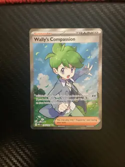 Wally's Compassion (176/132) - Mega Evolutions - Pokemon TCG - NM - Image 1