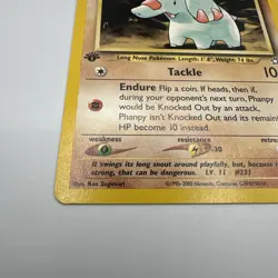 Phanpy ⭐ 43/111 1st Edition Uncommon WOTC Neo Genesis 2000 Pokemon NM -j - Image 3