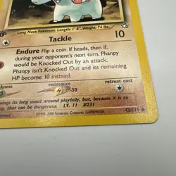 Phanpy ⭐ 43/111 1st Edition Uncommon WOTC Neo Genesis 2000 Pokemon NM -j - Image 4