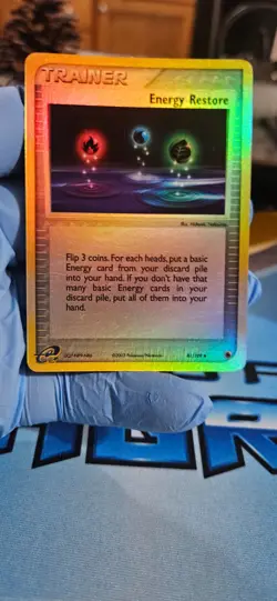 Energy Restore Reverse Holo 81/109 - Pokemon EX Ruby & Sapphire - Image 1