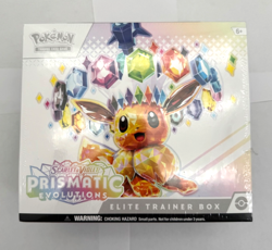 Pokemon Prismatic Evolutions Elite Trainer Box Scarlet & Violet TCG Sealed ETB - Image 1
