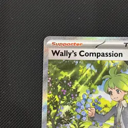 Pokemon TCG Wally’s Compassion 186/132 Mega Evolution Special Illustration Rare - Image 2