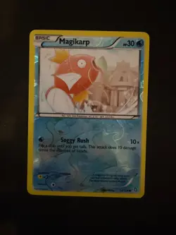 Magikarp Reverse Holo 23/124 Black & White Dragons Exalted Pokemon - Image 1