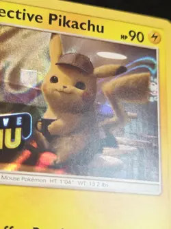 Detective Pikachu SM190 Holo Rare Stamped 2019 Pokemon Movie Sun & Moon Promo LP - Image 5