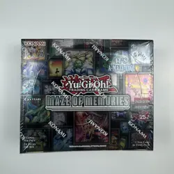 YuGiOh Maze of Memories : Booster Box of 24 Packs : 1st Edition : New & Sealed - Image 1