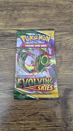 Pokemon Evolving Skies Booster Pack 10 Cards Pack New Sealed Official Pkmn TCG - Image 1