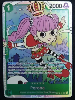 Perona OP12-034 SR Foil - One Piece Card #4WX - Image 1