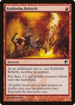 Kuldotha Rebirth Scars of Mirrodin NM Red Common MAGIC GATHERING CARD ABUGames - Image 1