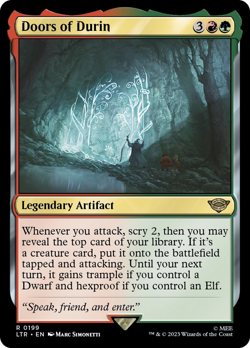 Doors of Durin FOIL LOTR: Tales of Middle-earth NM CARD ABUGames - Image 1