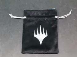 ** Official Final Fantasy Magic the Gathering Promo Felt Dice Bag NEW ** - Image 1