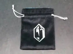 ** Official Final Fantasy Magic the Gathering Promo Felt Dice Bag NEW ** - Image 2