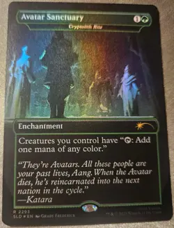 MTG Avatar Sanctuary - Cryptolith Rite (Rainbow Foil) Secret Lair Drop Foil - Image 1