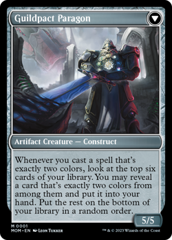 Invasion of Ravnica / Guildpact Paragon FOIL March of the Machine NM ABUGames - Image 2
