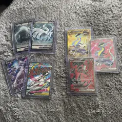 Pokemon TCG Full Art Holo Foil Lot Lugia Mewtwo Miraidon Mega Gardevoir Yveltal - Image 1