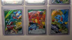 Pokemon First Partner Illustration Collection Series Kanto Gen 1 Starters Set x2 - Image 3