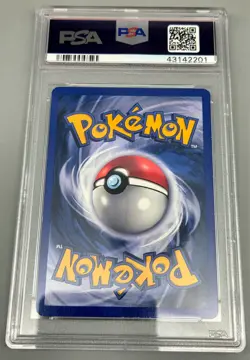 1999 Pokemon WOTC Base Set Shadowless - #7/102 Hitmonchan Holo - PSA 7 - Image 2