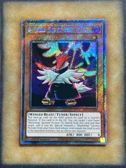 Yugioh Blackwing - Vayu the Emblem of Honor RA03-EN224 Platinum Secret 1st NM - Image 1