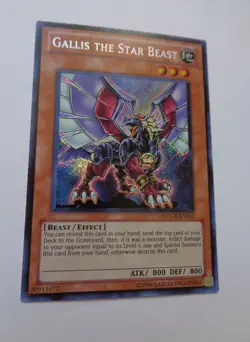 Gallis the Star Beast LCGX-EN041 (Secret Rare, Unlimited, Near Mint / NM) Yugioh - Image 1