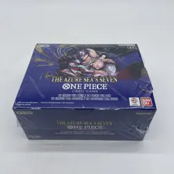 One Piece The Azure Sea's Seven Booster Box OP14 English New! Rip In Seal - Image 1
