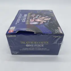 One Piece The Azure Sea's Seven Booster Box OP14 English New! Rip In Seal - Image 2