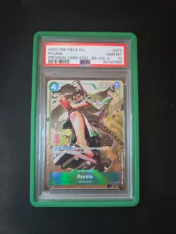 2025 ONE PIECE PREMIUM COLLECTION BEST SELECTION VOL.3 #072 RYUMA PSA 10 - Image 1