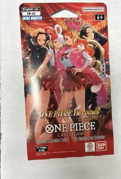 NEW/SEALED One Piece TCG Extra Booster Heroines Edition EB-03 - Sleeved Booster - Image 1