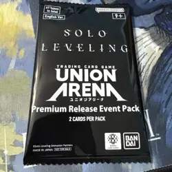 Union Arena Solo Leveling Premium Release Event Pack SEALED NEW - Image 1