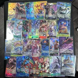 One Piece Alt Art Bundle X 29 Luffy Bonney Jinbe Sanji Chopper Law Ace cards - Image 1