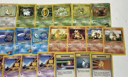 Mixed Vintage Pokemon First Generation Non Holo Trading Card Bundle (Set Of 30) - Image 3