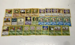Mixed Vintage Pokemon First Generation Non Holo Trading Card Bundle (Set Of 30) - Image 1