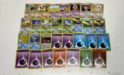 Mixed Vintage Pokemon First Generation Non Holo Trading Card Bundle (Set Of 30) - Image 1