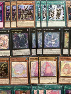 YuGiOh 70 Card Purrely & Melffy Deck w/ Link XYZ Extra & Side Deck - Image 3