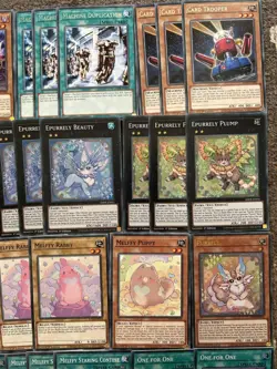 YuGiOh 70 Card Purrely & Melffy Deck w/ Link XYZ Extra & Side Deck - Image 4