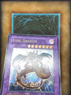 Yugioh King Dragun FET-EN036 Ultimate Rare 1st Ed VLP - Image 2